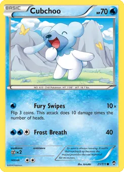 Cubchoo 21/111 Furious Fists