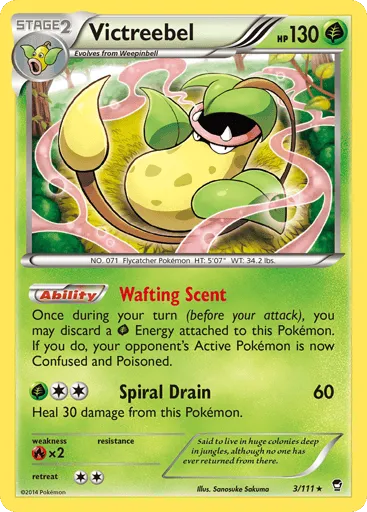 Victreebel 3/111 Furious Fists