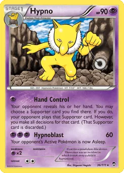 Hypno 36/111 Furious Fists