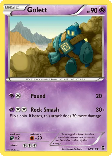 Golett 42/111 Furious Fists