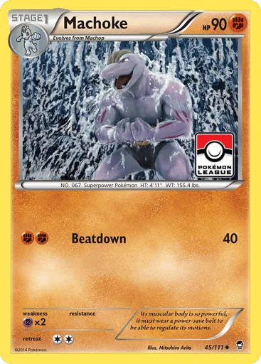Machoke 45/111 Furious Fists