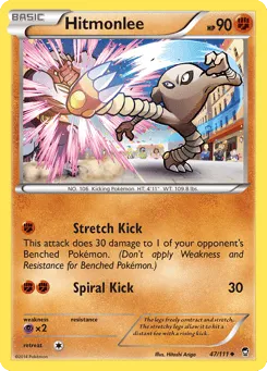 Hitmonlee 47/111 Furious Fists