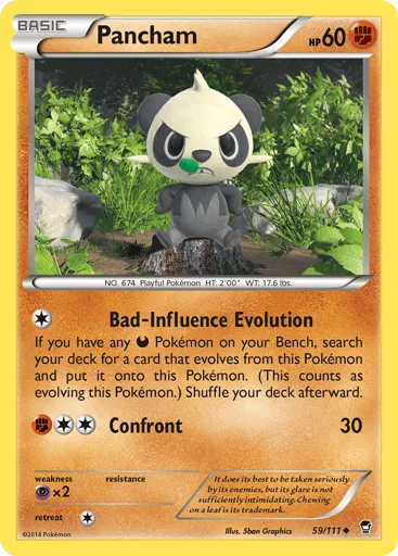 Pancham 59/111 Furious Fists