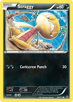 Scraggy 66/111 Furious Fists