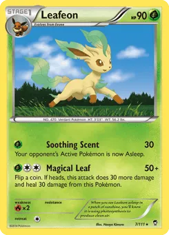 Leafeon 7/111 Furious Fists