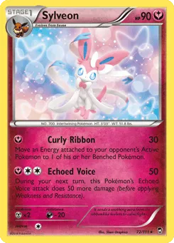 Sylveon 72/111 Furious Fists