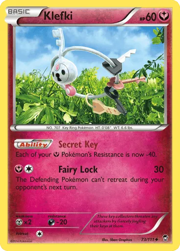 Klefki 73/111 Furious Fists