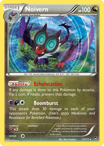 Noivern 77/111 Furious Fists