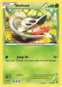 Shelmet 8/111 Furious Fists