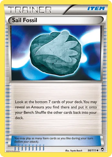 Sail Fossil 98/111 Furious Fists