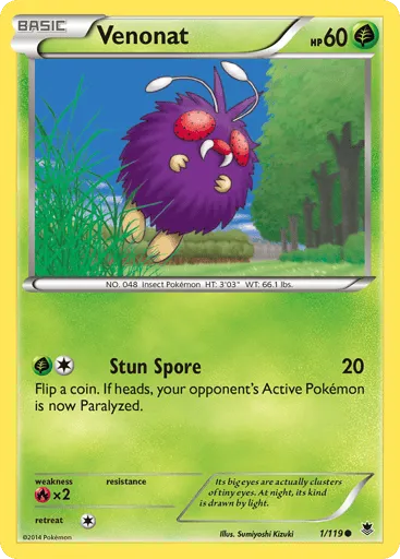 Venonat 1/119 Phantom Forces
