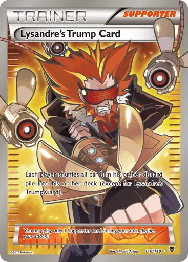 Lysandre's Trump Card 118/119 Phantom Forces