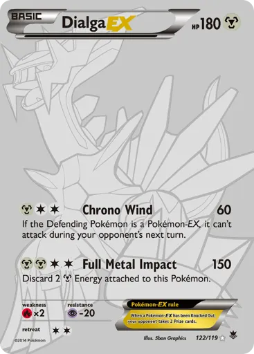 Dialga-EX 122/119 Phantom Forces