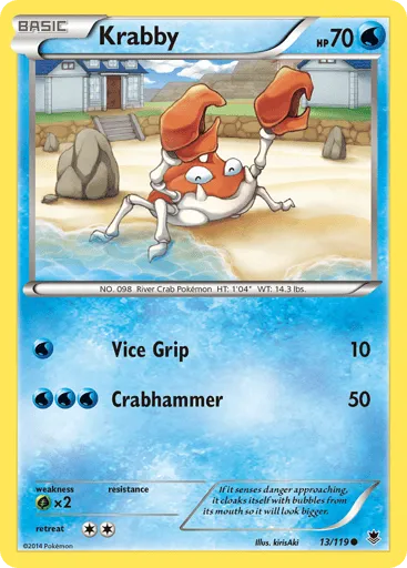 Krabby 13/119 Phantom Forces