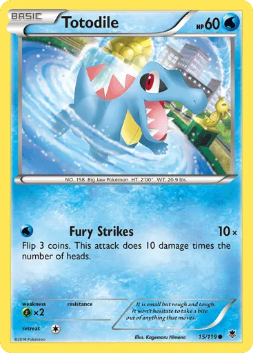 Totodile 15/119 Phantom Forces
