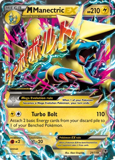 M Manectric-EX 24/119 Phantom Forces
