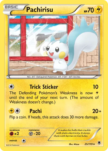 Pachirisu 25/119 Phantom Forces