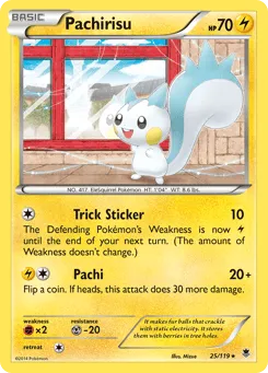 Pachirisu 25/119 Phantom Forces