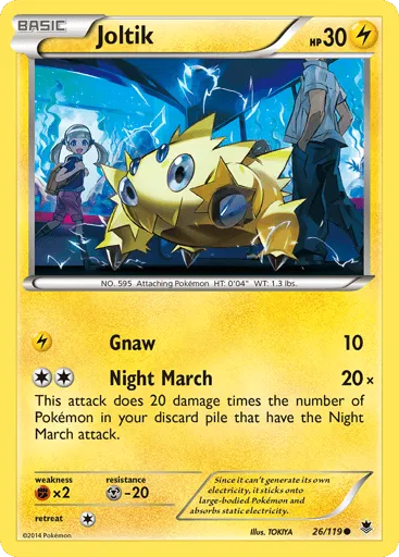 Joltik 26/119 Phantom Forces