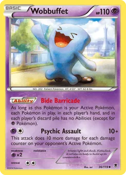 Wobbuffet 36/119 Phantom Forces