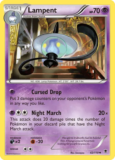 Lampent 42/119 Phantom Forces