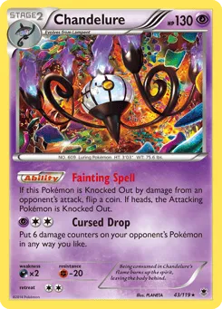 Chandelure 43/119 Phantom Forces