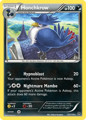 Honchkrow 52/119 Phantom Forces