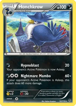 Honchkrow 52/119 Phantom Forces