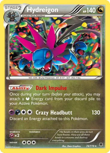 Hydreigon 74/119 Phantom Forces