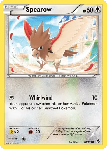 Spearow 78/119 Phantom Forces