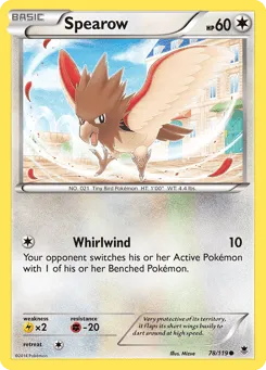 Spearow 78/119 Phantom Forces
