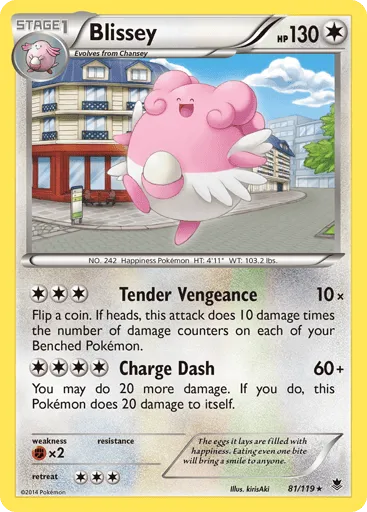 Blissey 81/119 Phantom Forces