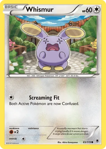 Whismur 83/119 Phantom Forces
