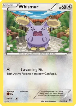 Whismur 83/119 Phantom Forces