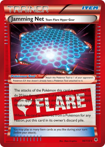 Jamming Net Team Flare Hyper Gear 98/119 Phantom Forces