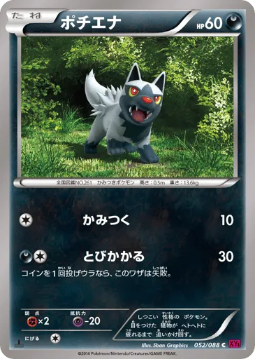 Poochyena 052/088 Phantom Gate