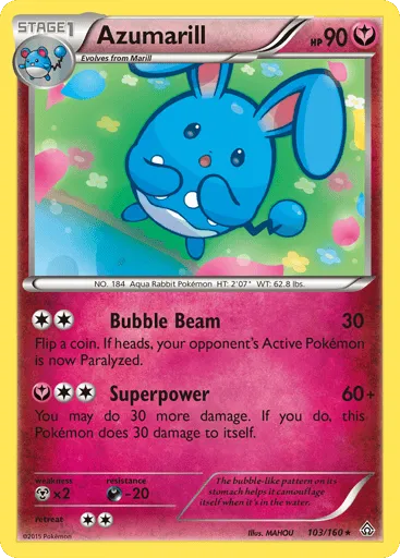 Azumarill 103/160 Primal Clash
