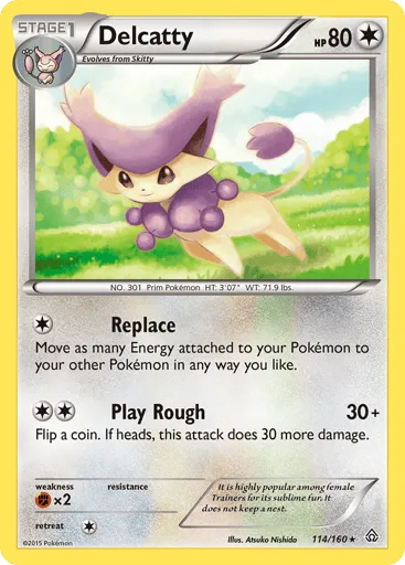 Delcatty 114/160 Primal Clash
