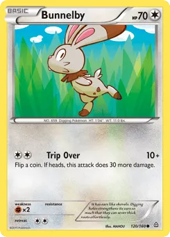 Bunnelby 120/160 Primal Clash