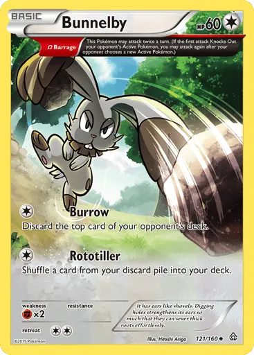 Bunnelby 121/160 Primal Clash