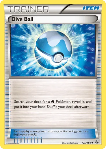 Dive Ball 125/160 Primal Clash