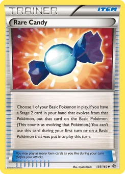Rare Candy 135/160 Primal Clash