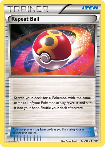 Repeat Ball 136/160 Primal Clash