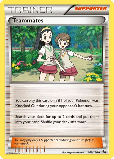 Teammates 141/160 Primal Clash
