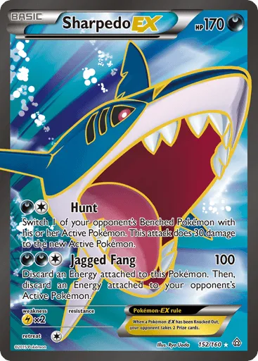 Sharpedo-EX 152/160 Primal Clash