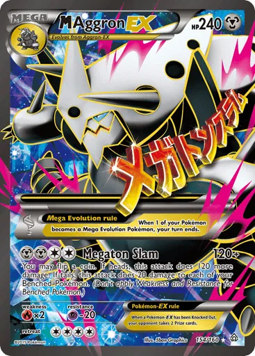 M Aggron-EX 154/160 Primal Clash