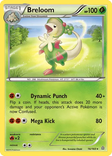 Breloom 16/160 Primal Clash