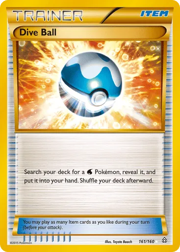 Dive Ball 161/160 Primal Clash