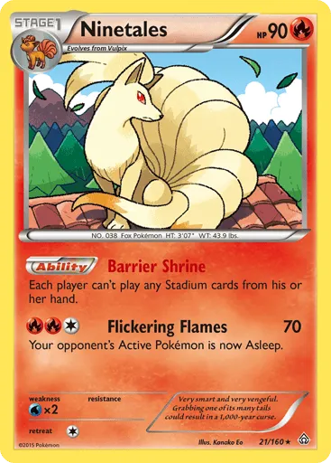 Ninetales 21/160 Primal Clash