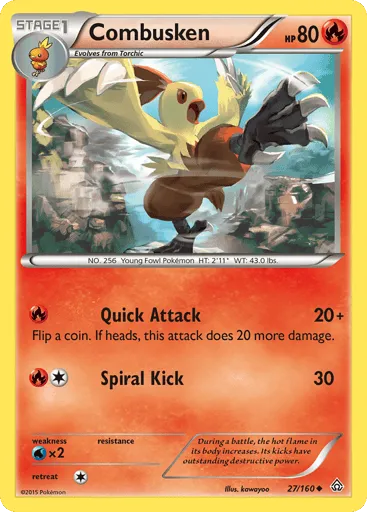 Combusken 27/160 Primal Clash